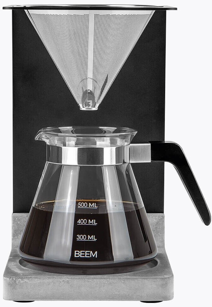 قهوه ساز بیم آلمان مدل Beem Pour Over Kaffeebereiter - ظرفیت 0.5 لیتر - با طراحی مدرن و رنگ جذاب مشکی